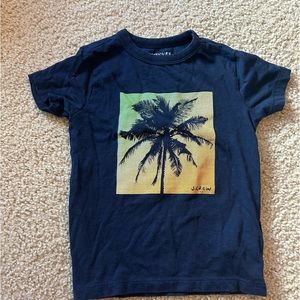 - Jcrew toddler navy tshirt with palm tree